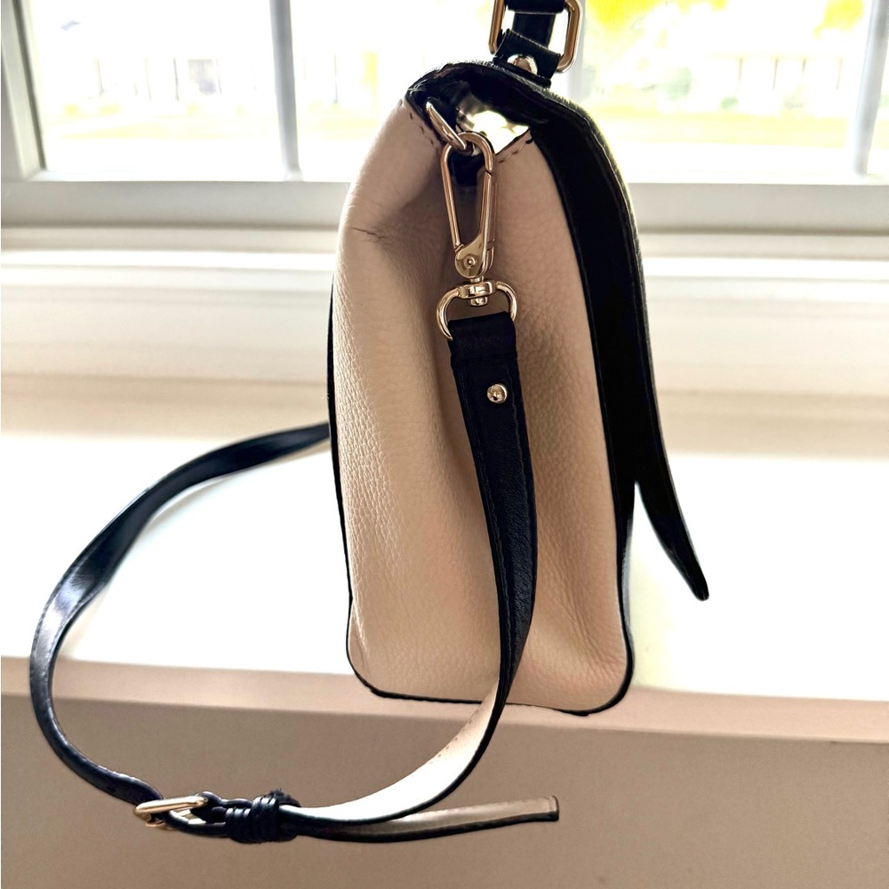Kate Spade Magnolia Park Laurel Black Leather Handbag Satchel Purse - Picture 3 of 11